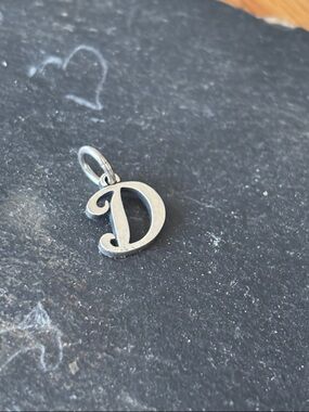 James Avery Small script initial D charm!